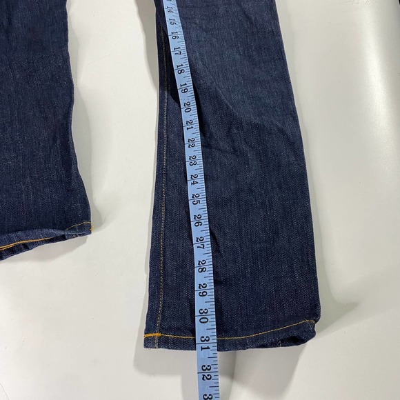 Nudie Grim Tim Dry Open Navy Jeans Men's 30x31 - Picture 6 of 9